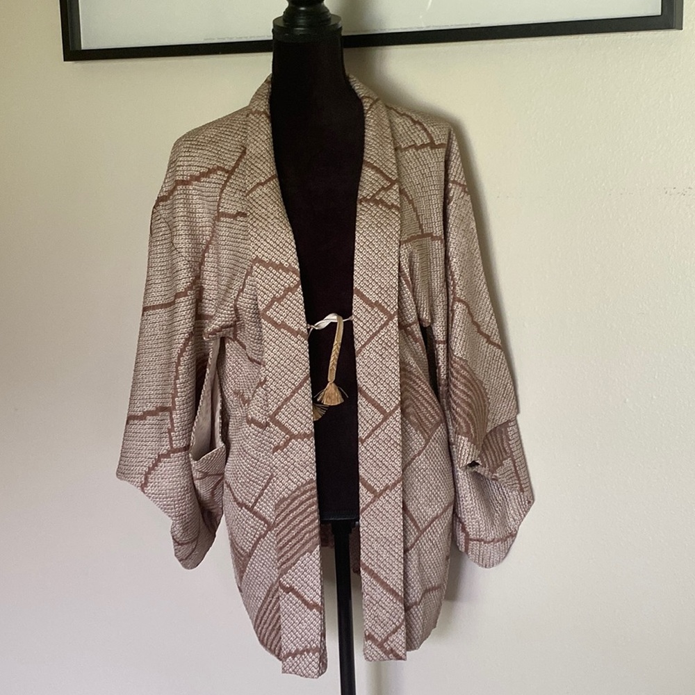 Kimono Japan Reversible Texture Kimono